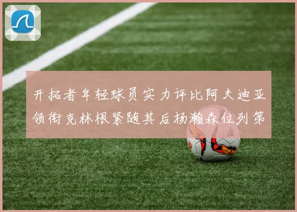 开拓者年轻球员实力评比阿夫迪亚领衔克林根紧随其后杨瀚森位列第六